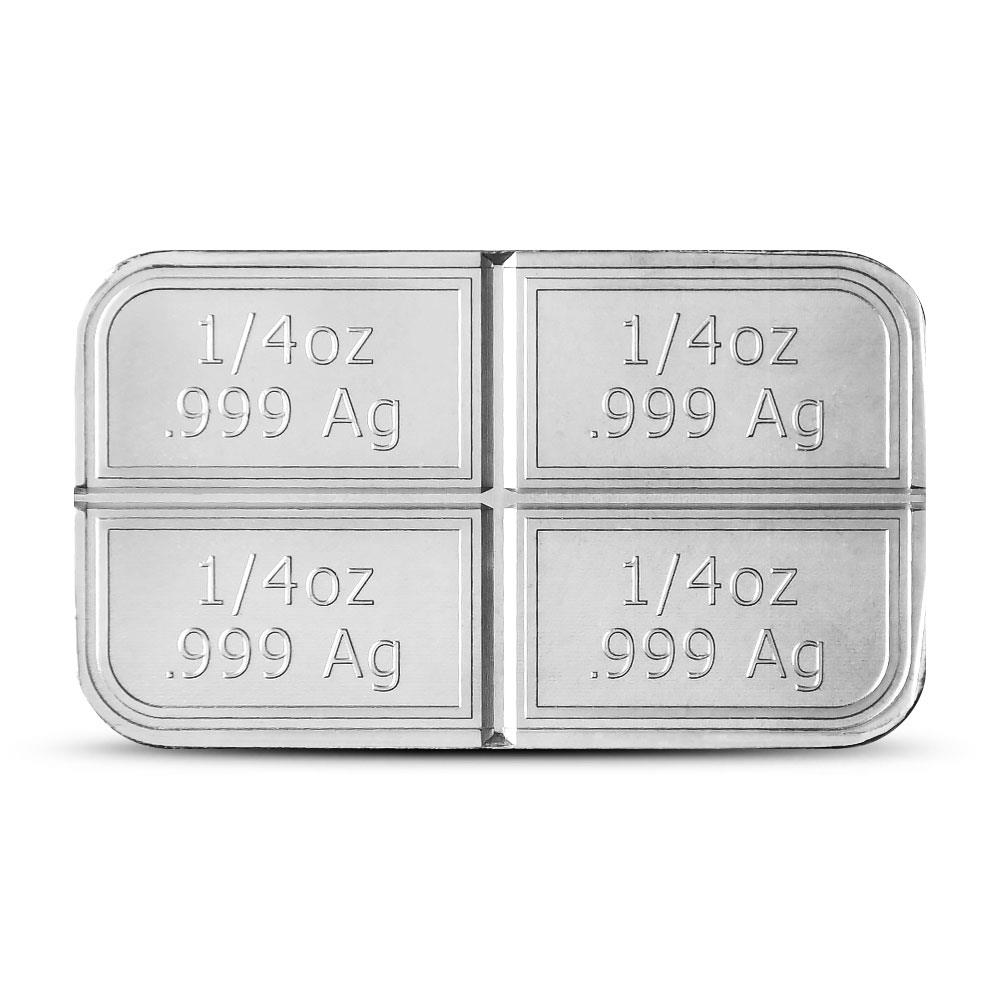 Divisible 1 Troy Oz .999 Fine Silver POP Bullion Bar - U.S. Coins