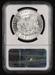 1890 O $1 NGC MS63 MS63