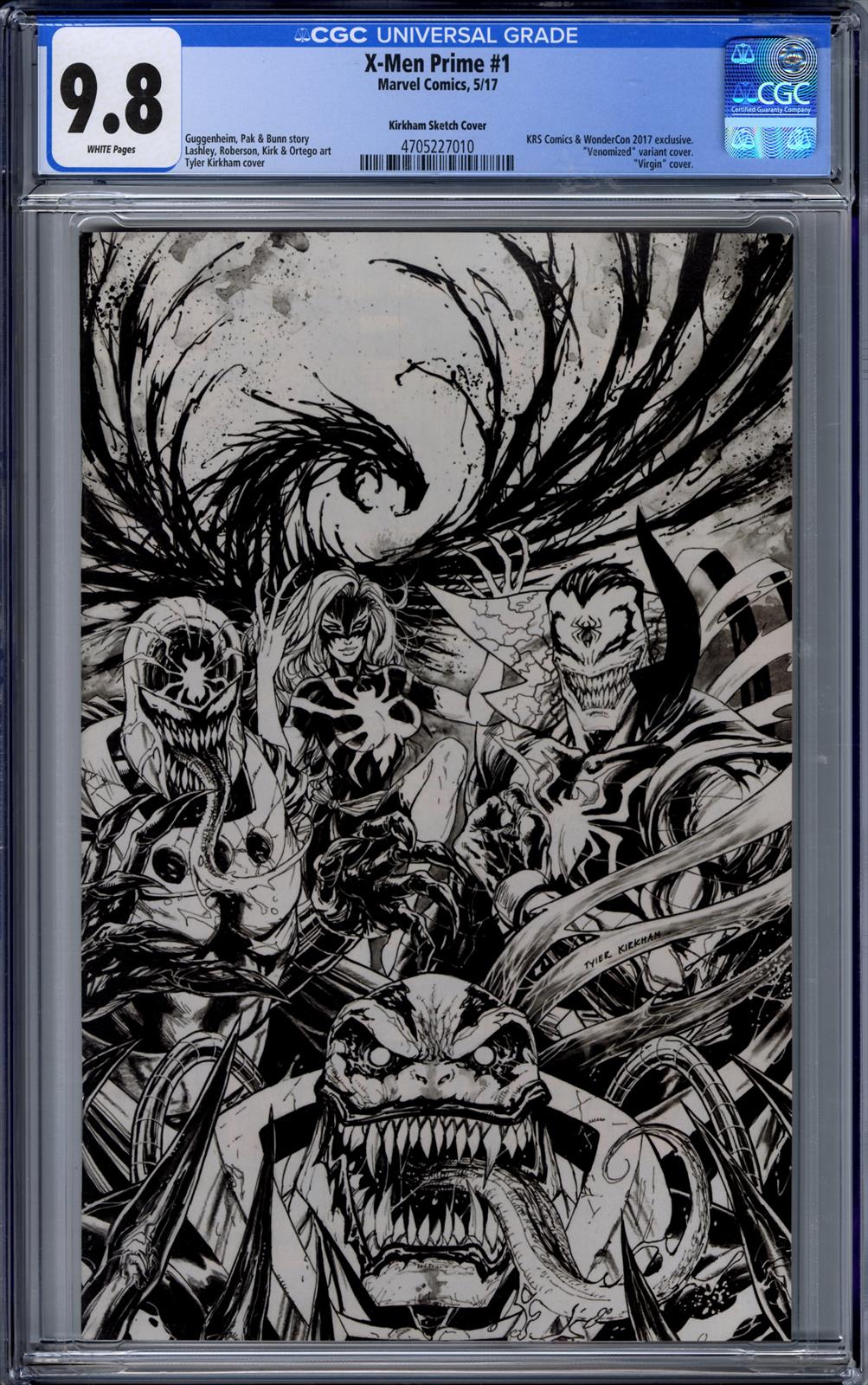 X-Men Prime #1 CGC 9.8 (Marvel, 2017) Kirman Variant 