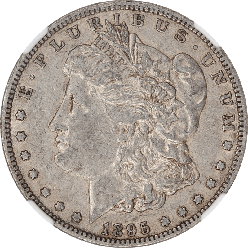 1895-O Morgan Silver Dollar $1, NGC XF45 - Nice Original Patina 