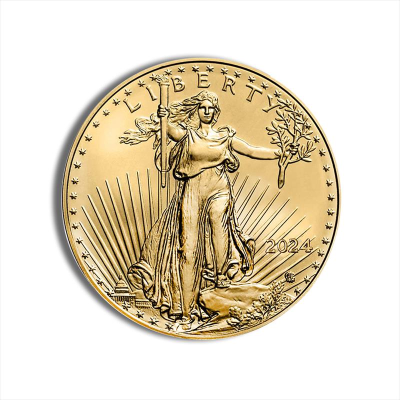 2024 1/2 oz Gold Eagle - BU