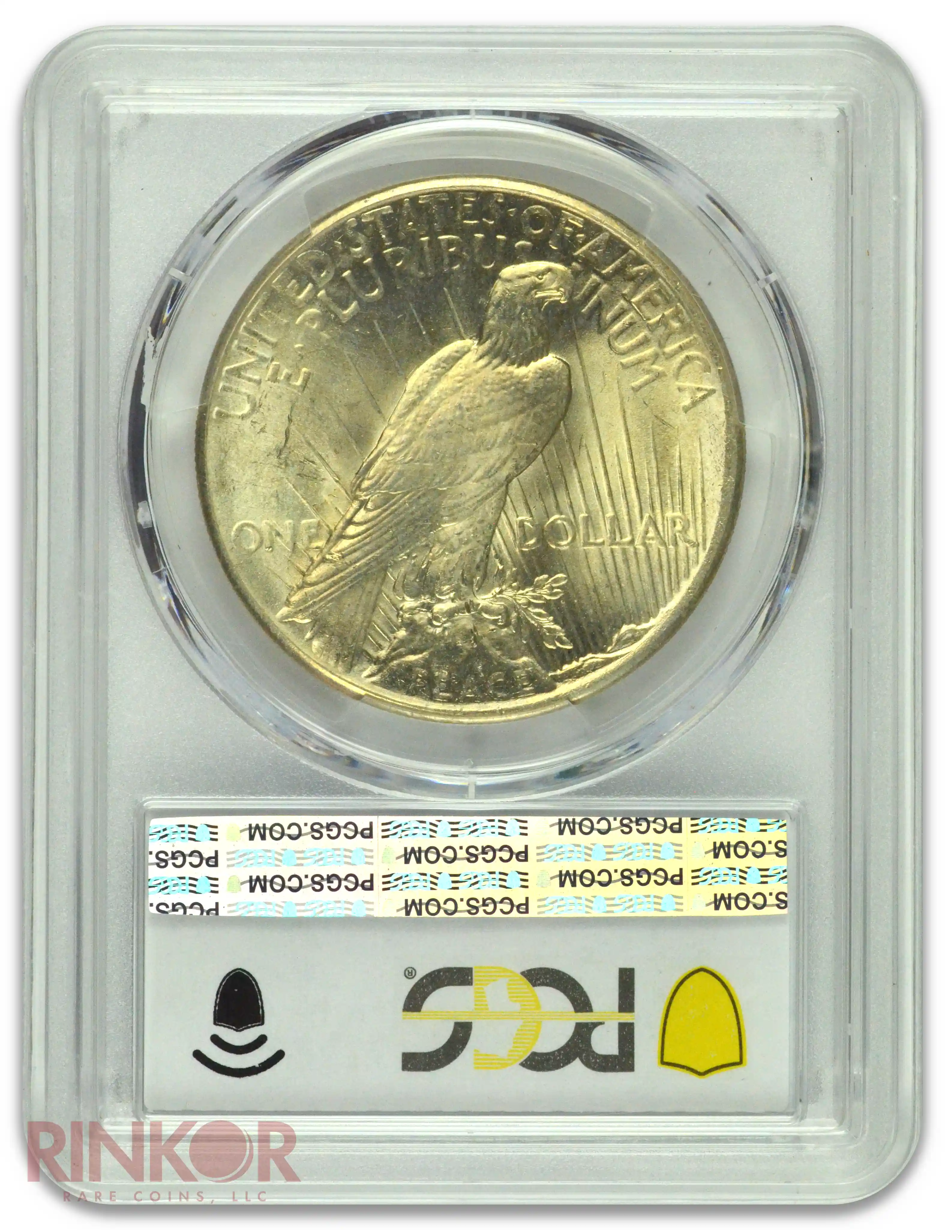 1925 $1 Peace Dollar PCGS MS 65 CAC