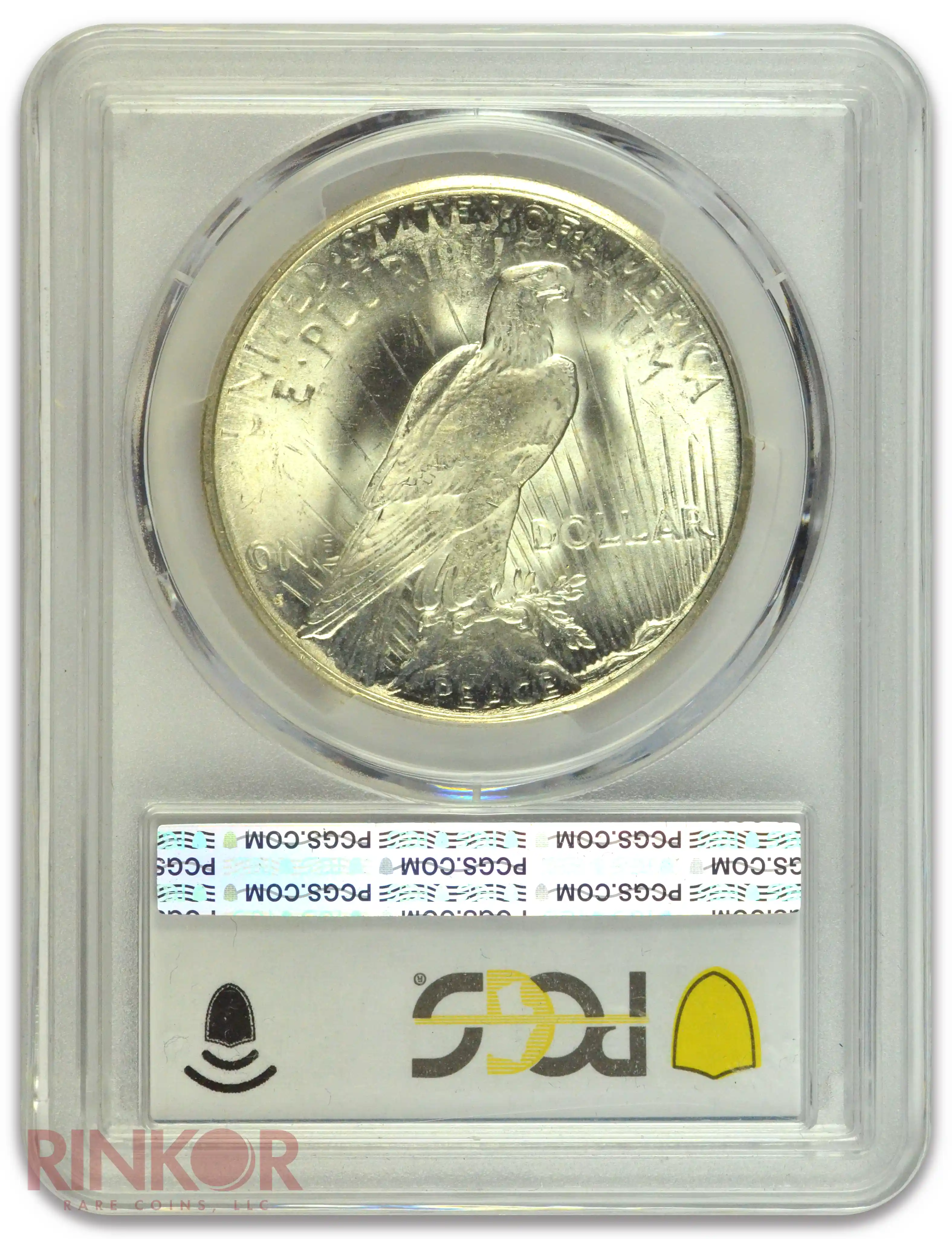 1925-S $1 Peace Dollar PCGS MS 64 CAC
