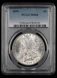 1899 $1 PCGS MS64 MS64