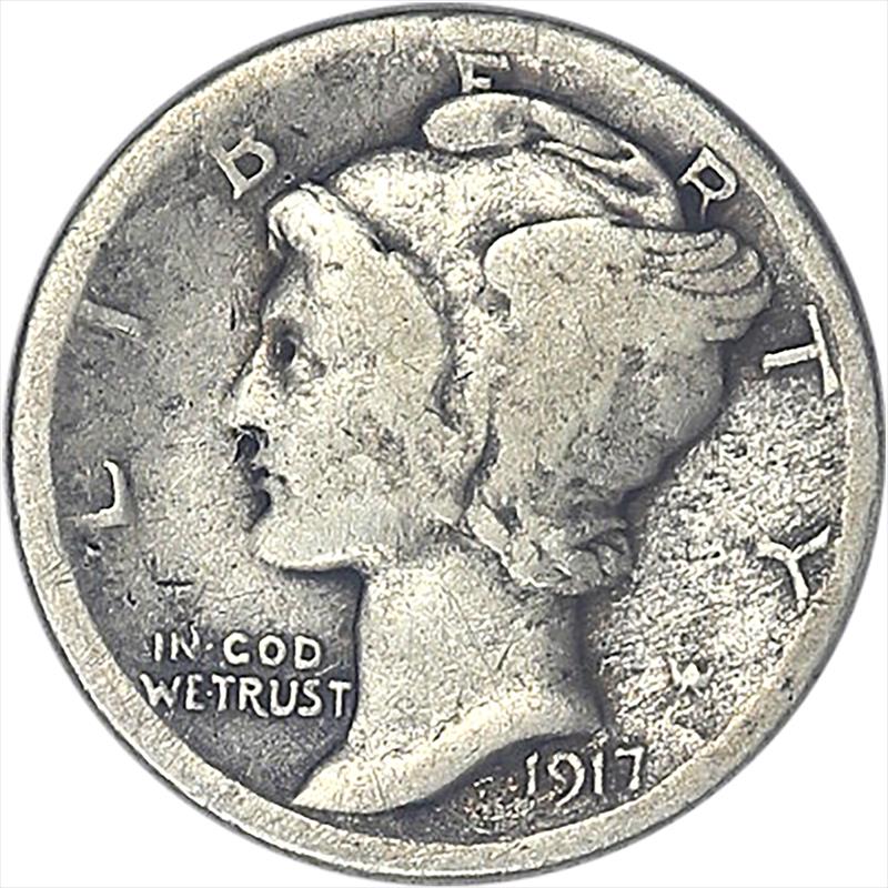 1945-S Mercury Dime 10c, Uncertified,  Uncirculated - Nice, Micro S