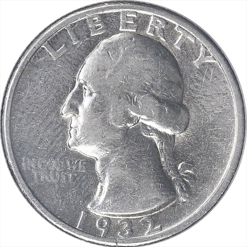 1932 Washington Quarter 25c Circulated Extremely Fine
