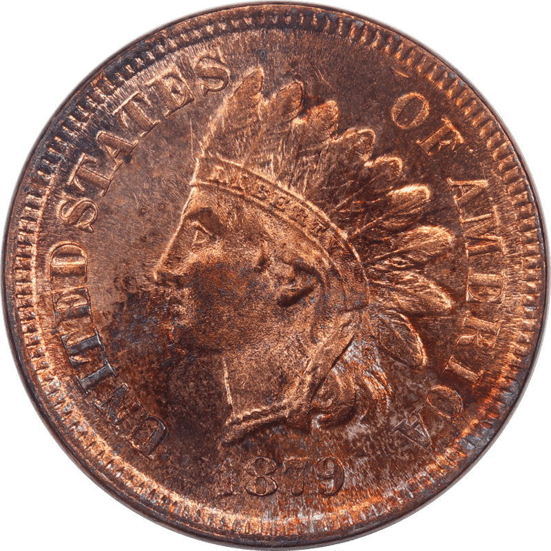 1879 Indian Cent 1c  Choice Uncirculated - Nice Original Coin 