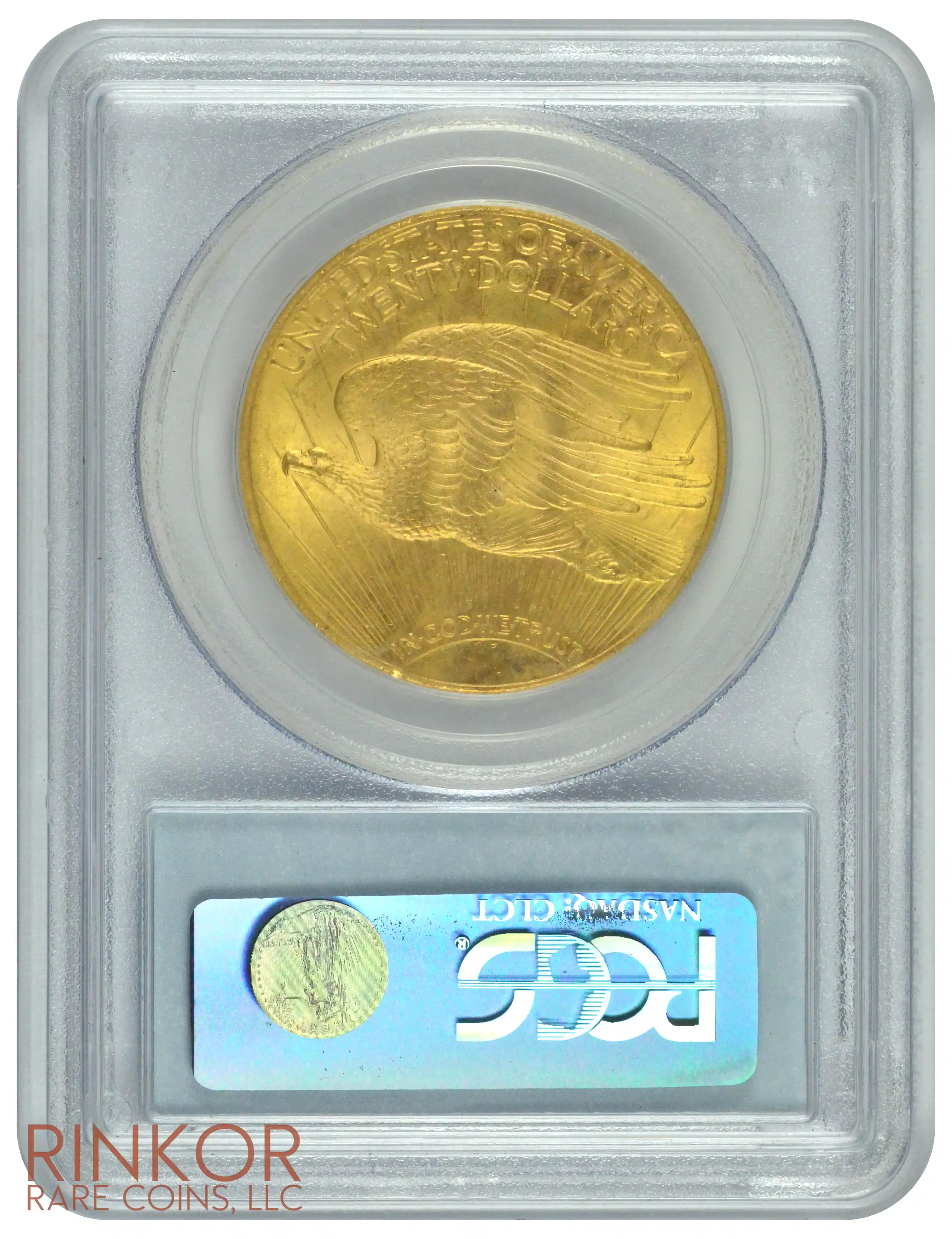 1924 St. Gaudens $20 PCGS MS 65