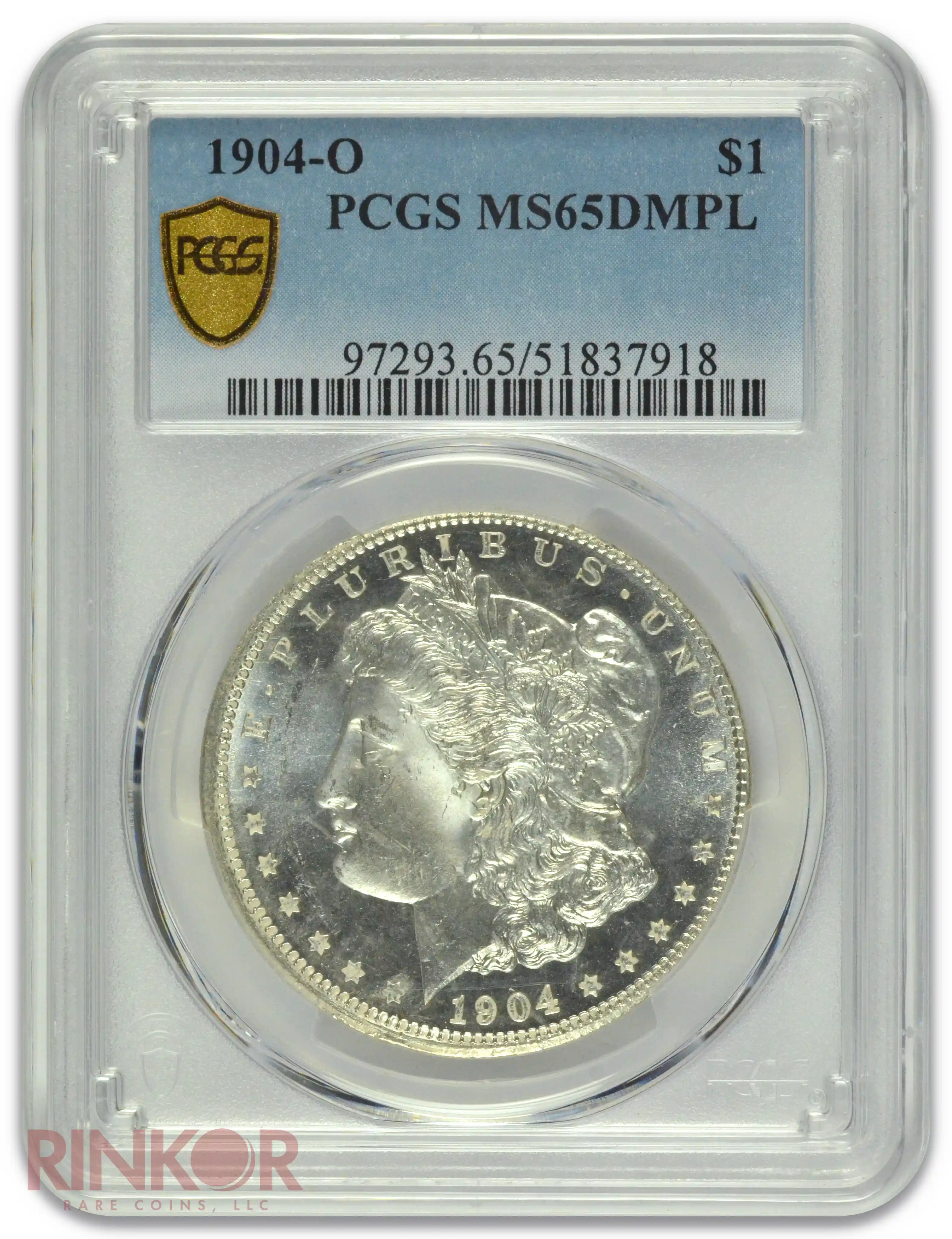 1904-O $1 Morgan Dollar PCGS MS 65 DMPL