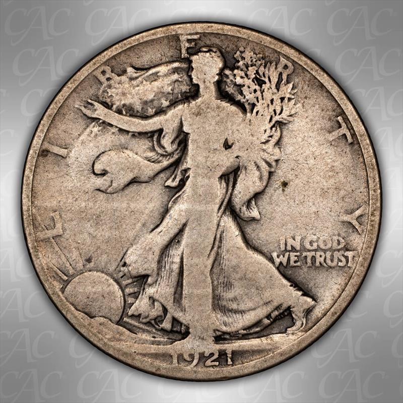 1921-D 50C CACG G-06