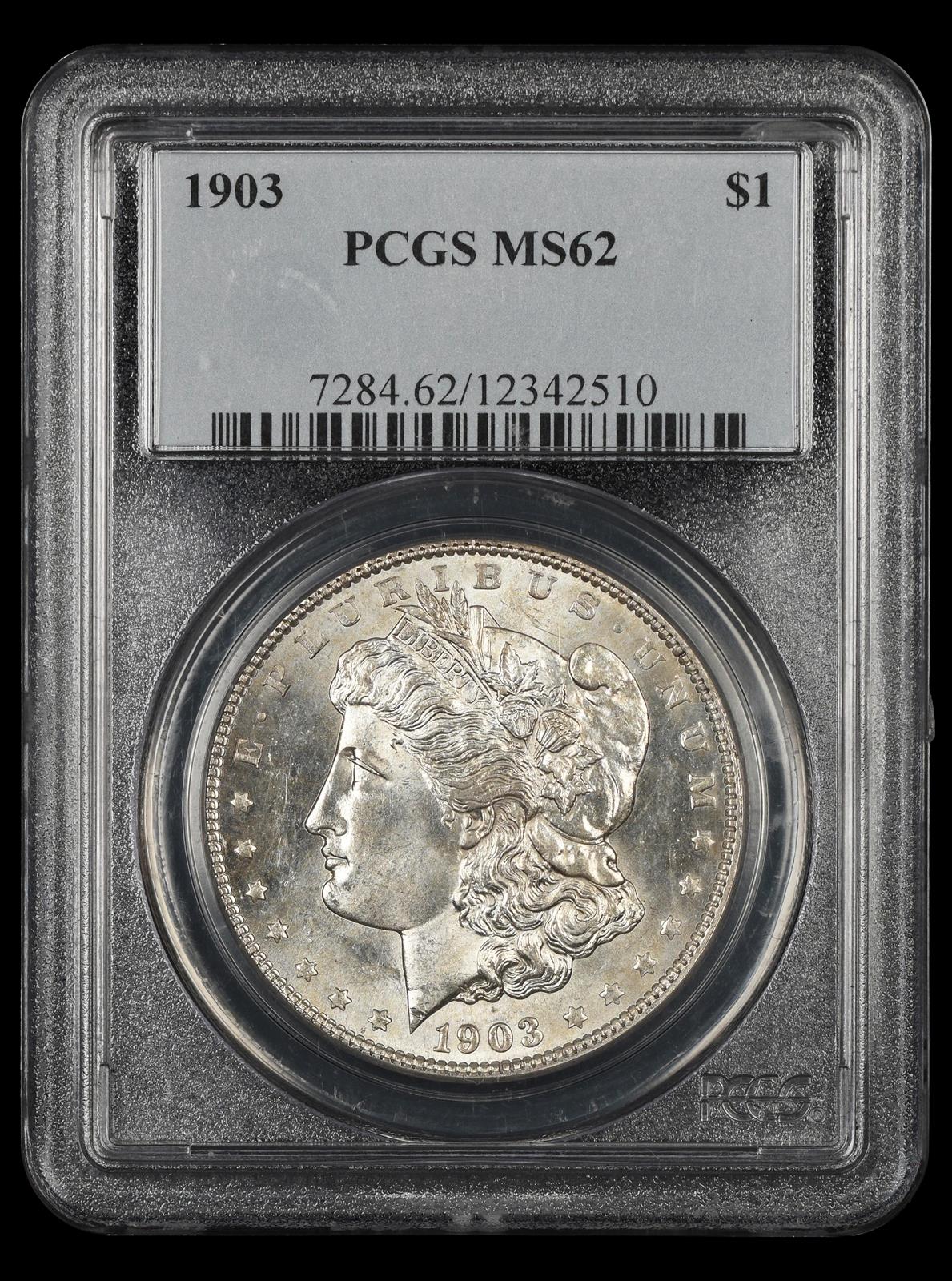 1903 $1 PCGS MS 62