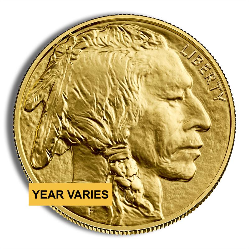 1 oz Gold Buffalo - BU (Year Varies)