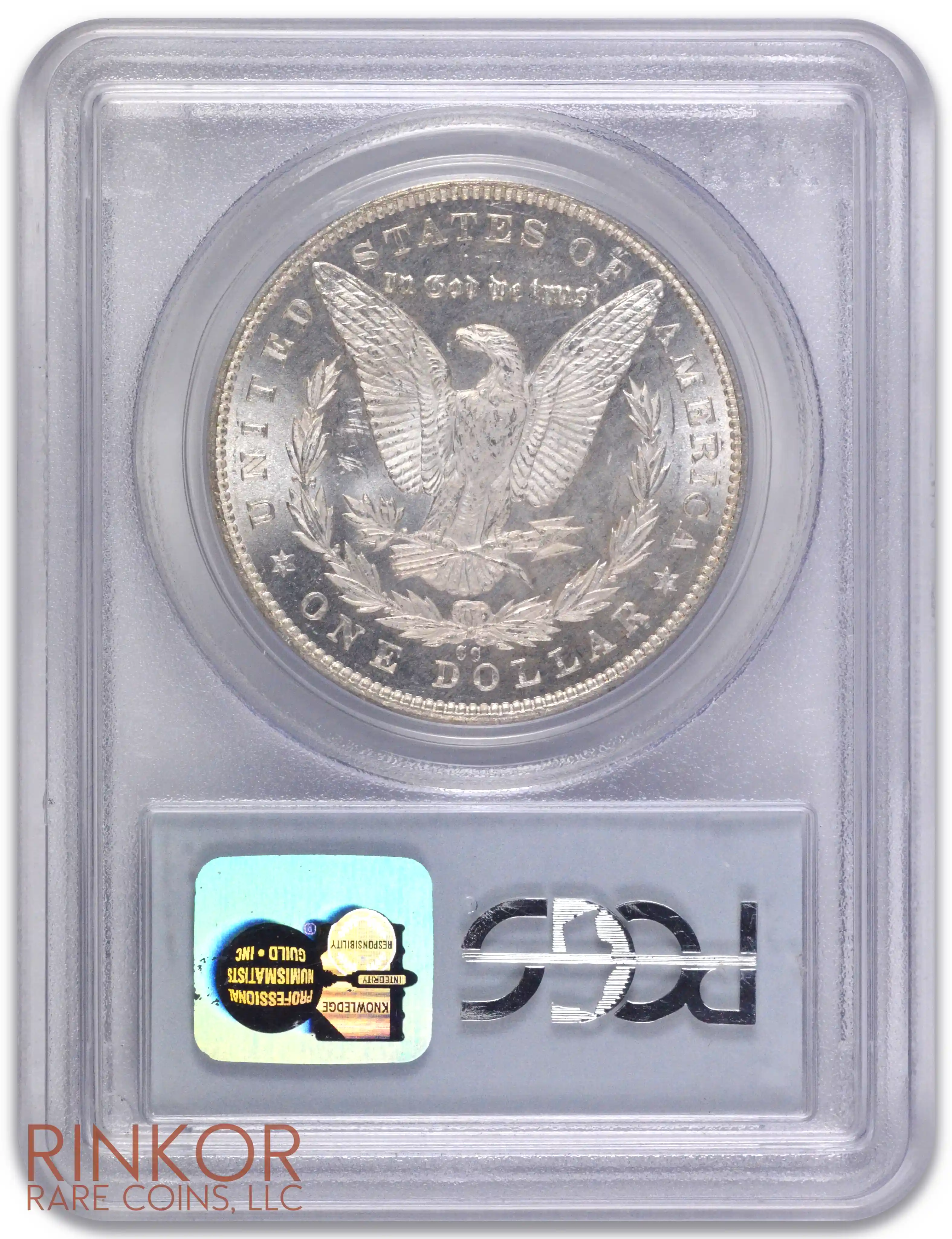 1890-CC $1 PCGS MS 64 PL