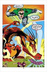 Green Lantern #37, Page 18 Artist:  Mark Badger (Penciller) ,  Romeo Tanghal (Inker) Media Type: Pen and Ink Art Type: Interior Page 