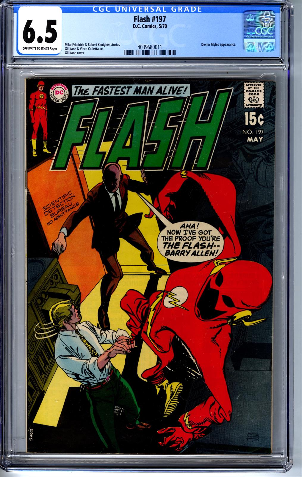 Flash #197 CGC 6.5 6.5