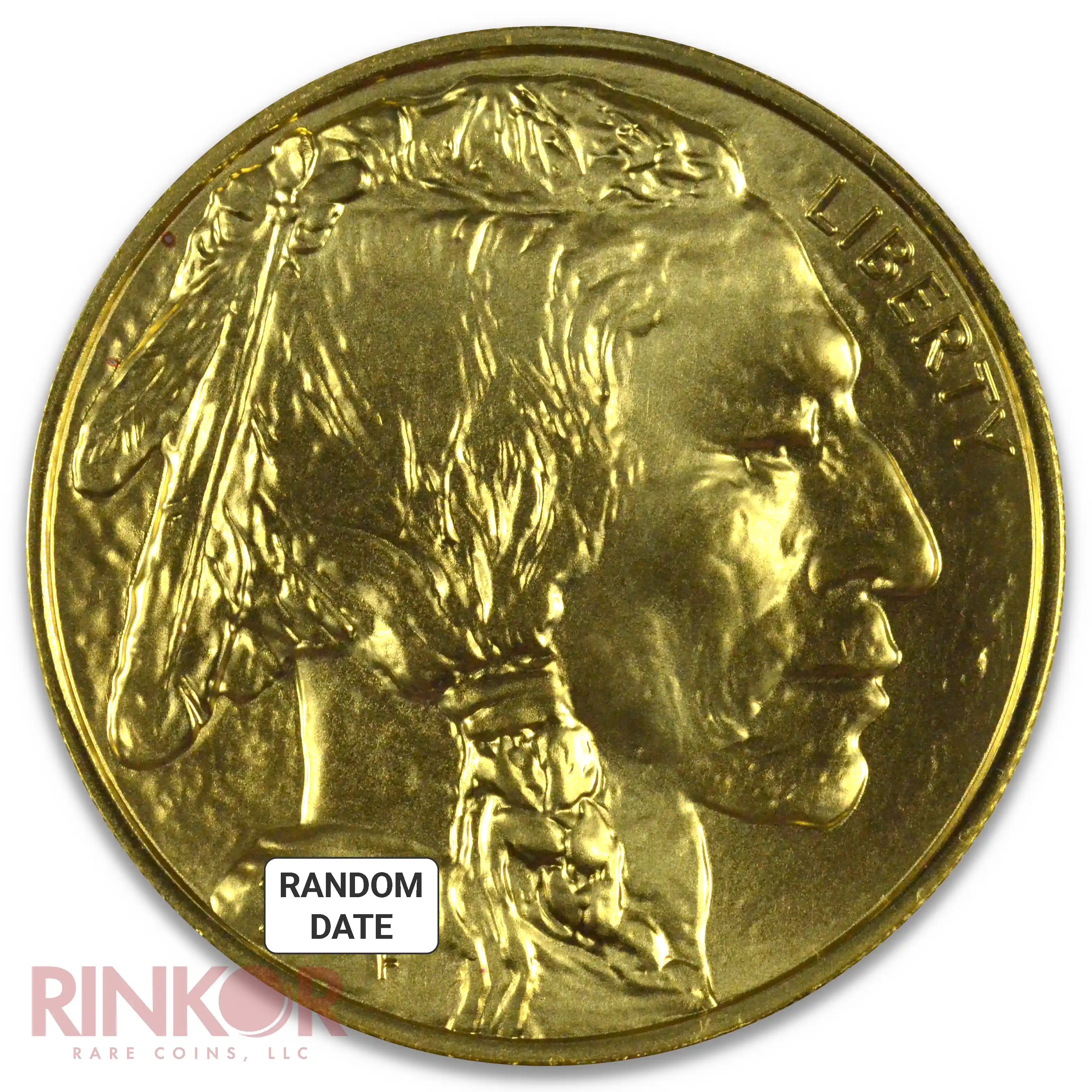 1oz American Gold Buffalo Gem BU (Random Date)