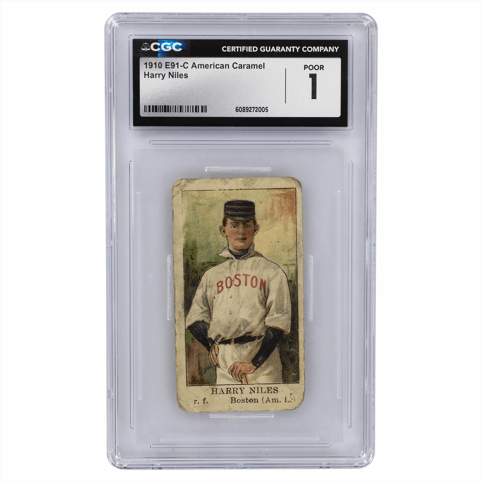 1910 E91-C American Caramel Harry Niles CGC Poor 1