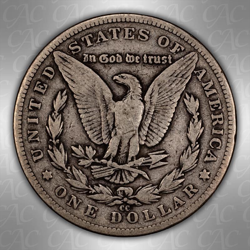 1889-CC $1 CACG VG8