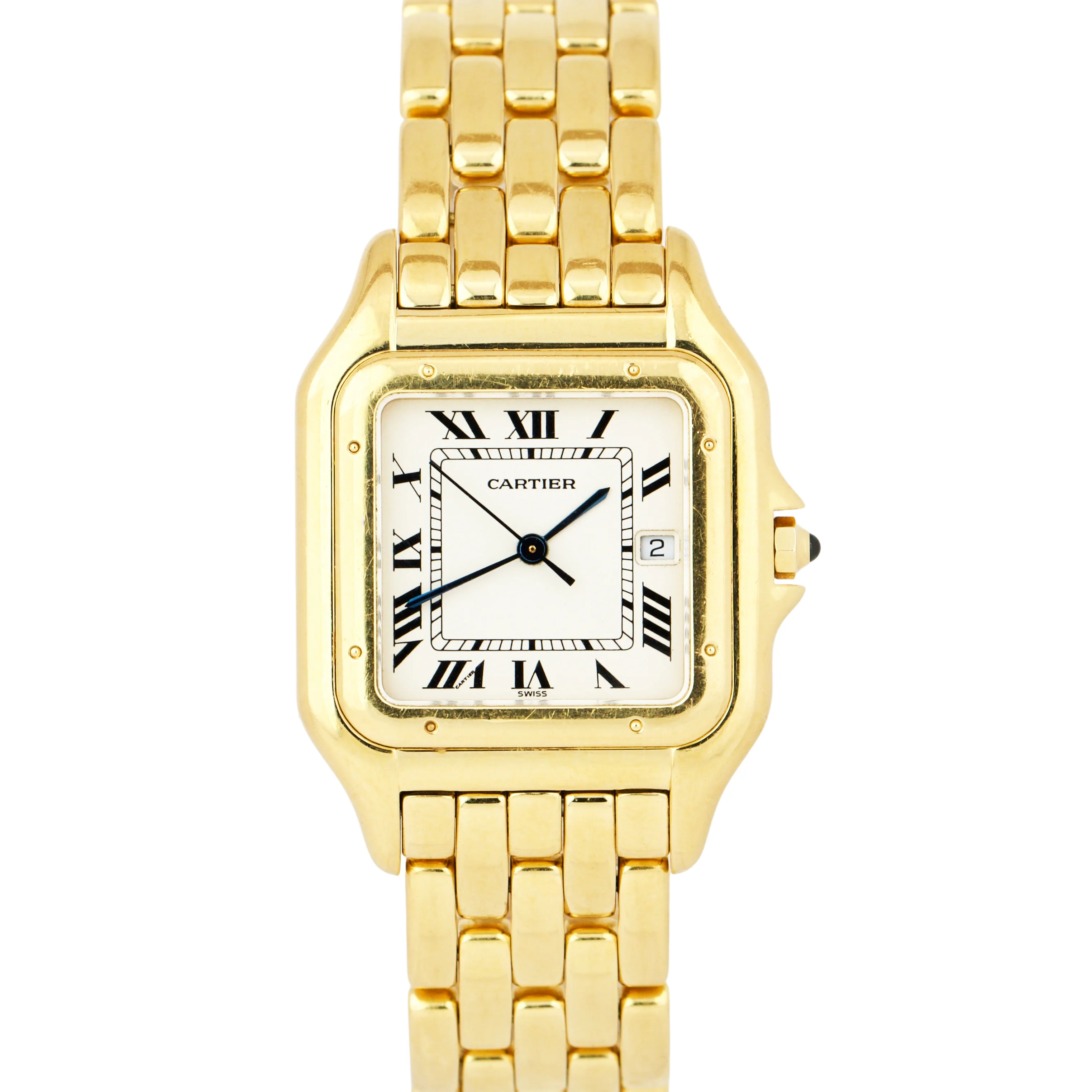 Panthere De Cartier 28mm 18K Yellow Gold Watch Only 