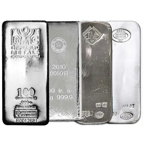 Silver Bar 100-oz