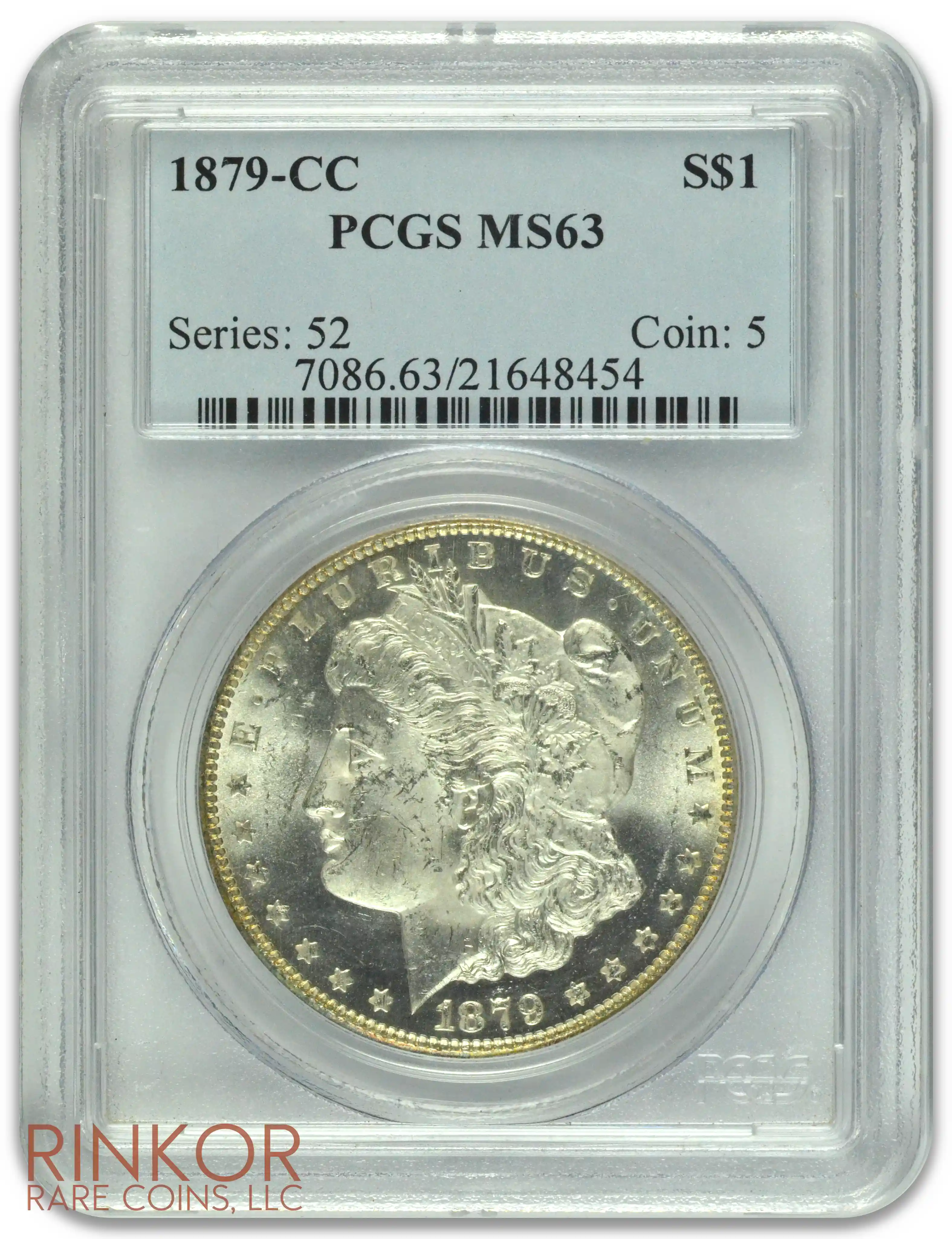 1879-CC $1 PCGS MS 63