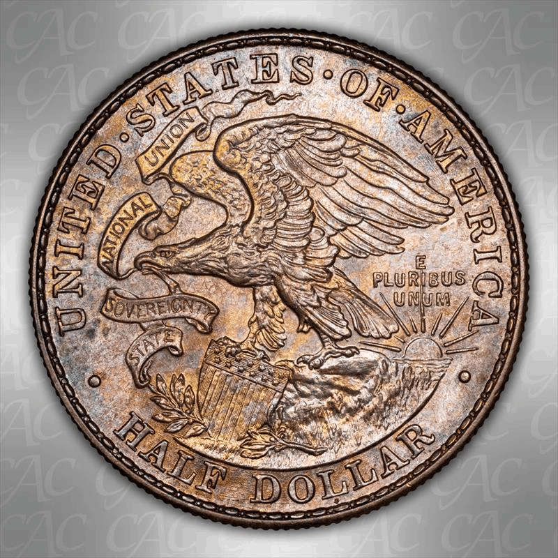 1918 50C Lincoln-Illinois CACG MS 66