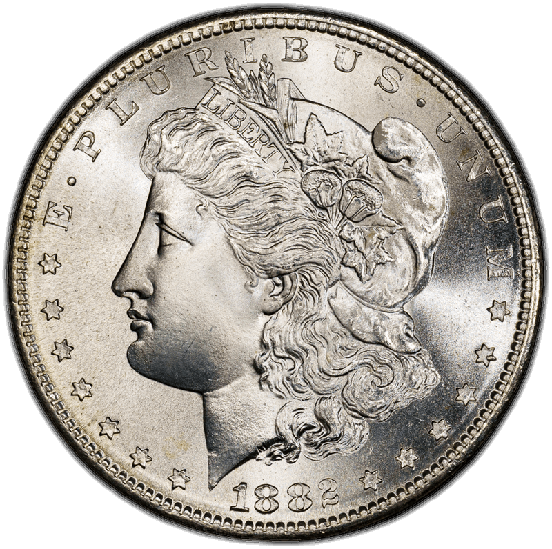 1882-S $1 PCGS MS 67+ CAC