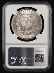 1891 O $1 NGC AU55 AU55