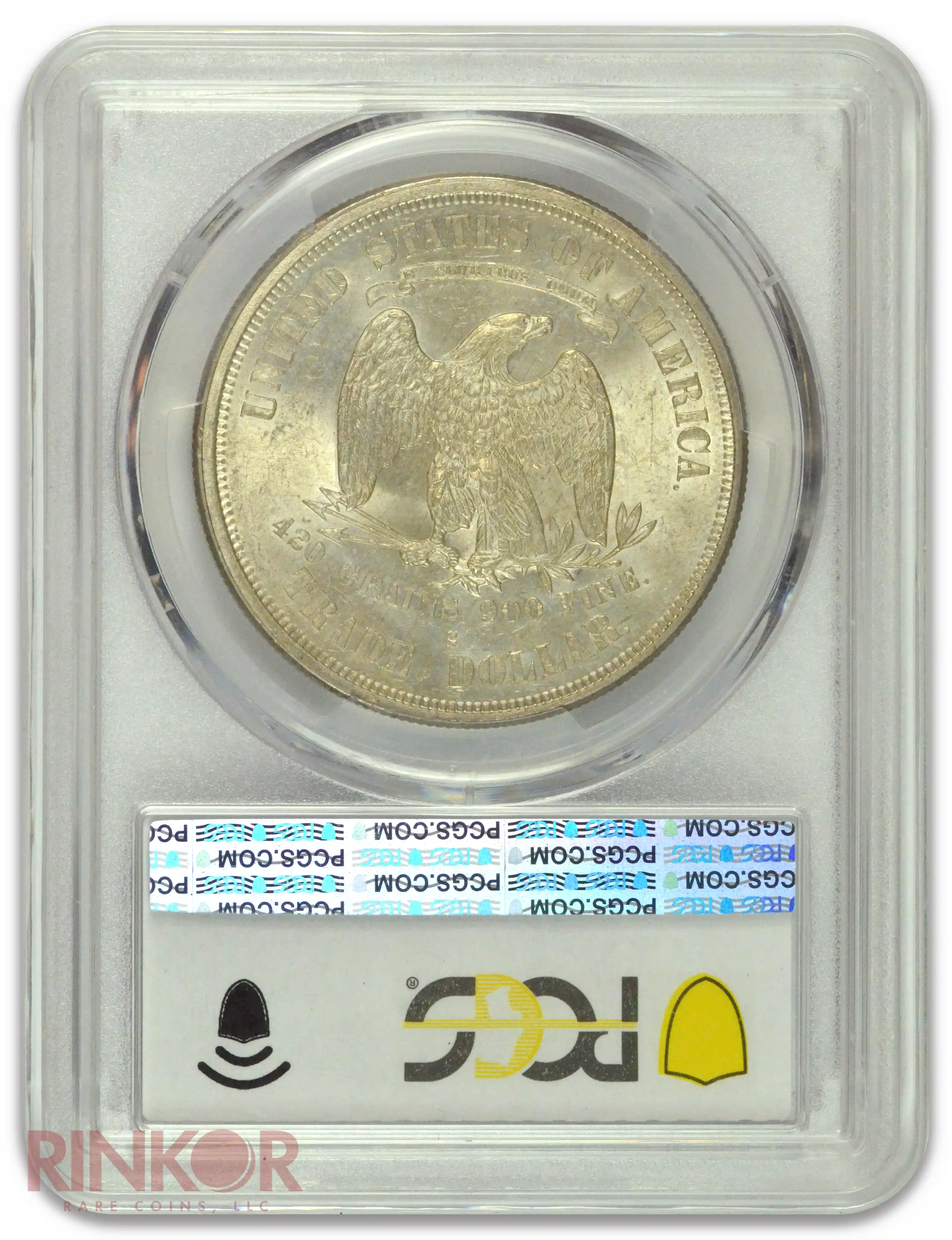 1876-S $1 Trade Dollar PCGS MS 63