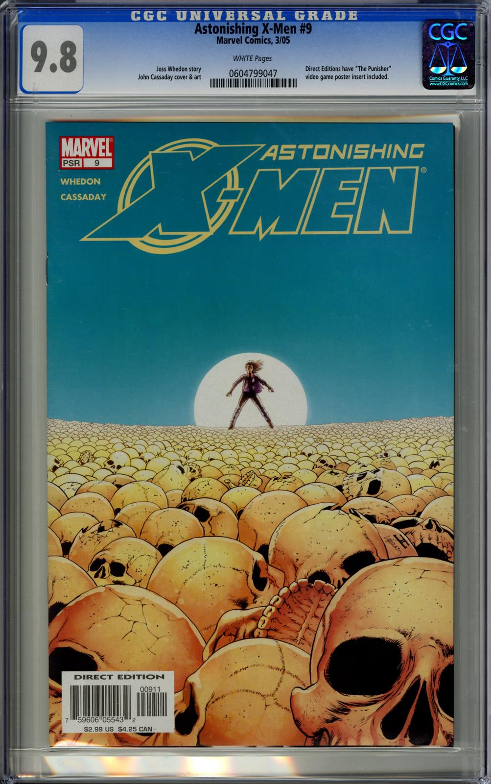 Astonishing X-Men #9 CGC 9.8 (Marvel, 2005) 