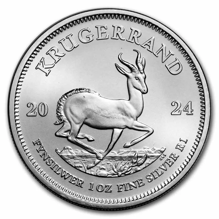 2024 1 OZ SOUTH AFRICAN SILVER KRUGERRAND 