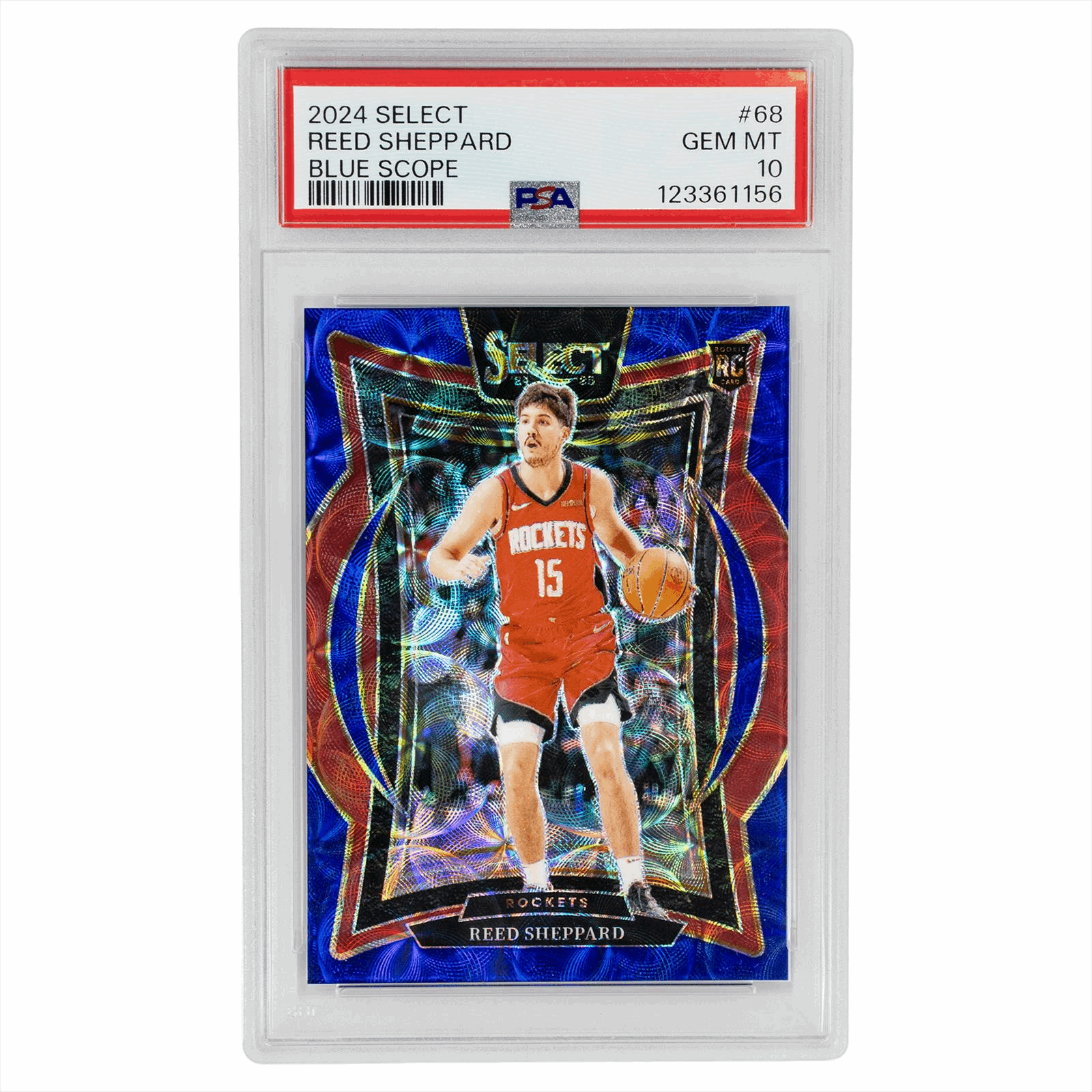 2024 Select Reed Sheppard Blue Scope #68 PSA  v Cert #123361156