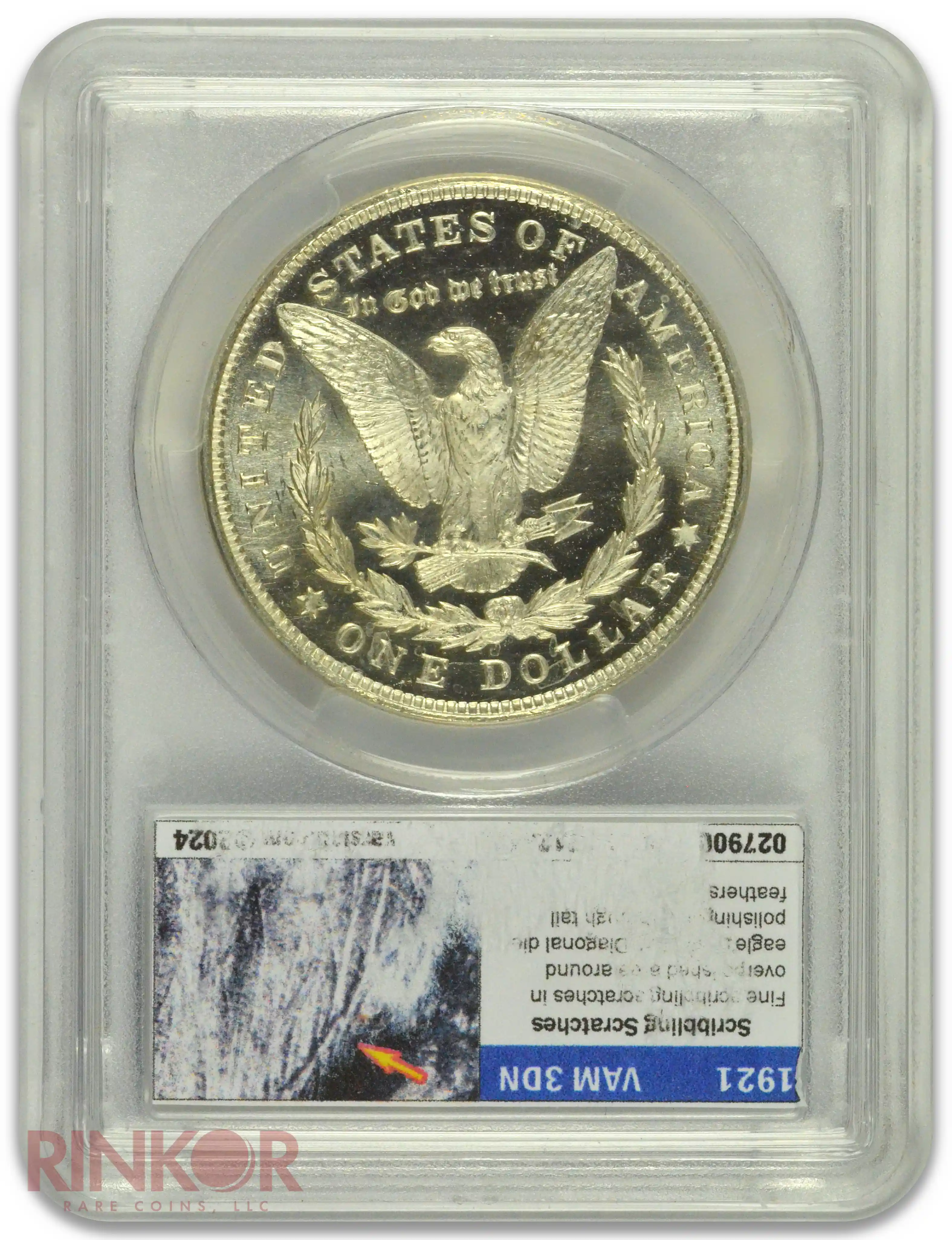 1921 $1 Morgan Dollar PCGS MS 64 PL