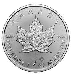 2026 1 OZ CANADIAN SILVER MAPLE LEAF 
