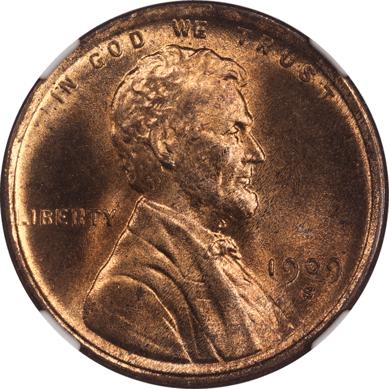 1909-S/S Lincoln Cent 1c NGC MS 66 RDS/Horizontal S Stunning Striking Surface