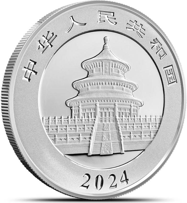 2024 10 Yuan 30gr. Chinese Silver Panda, BU