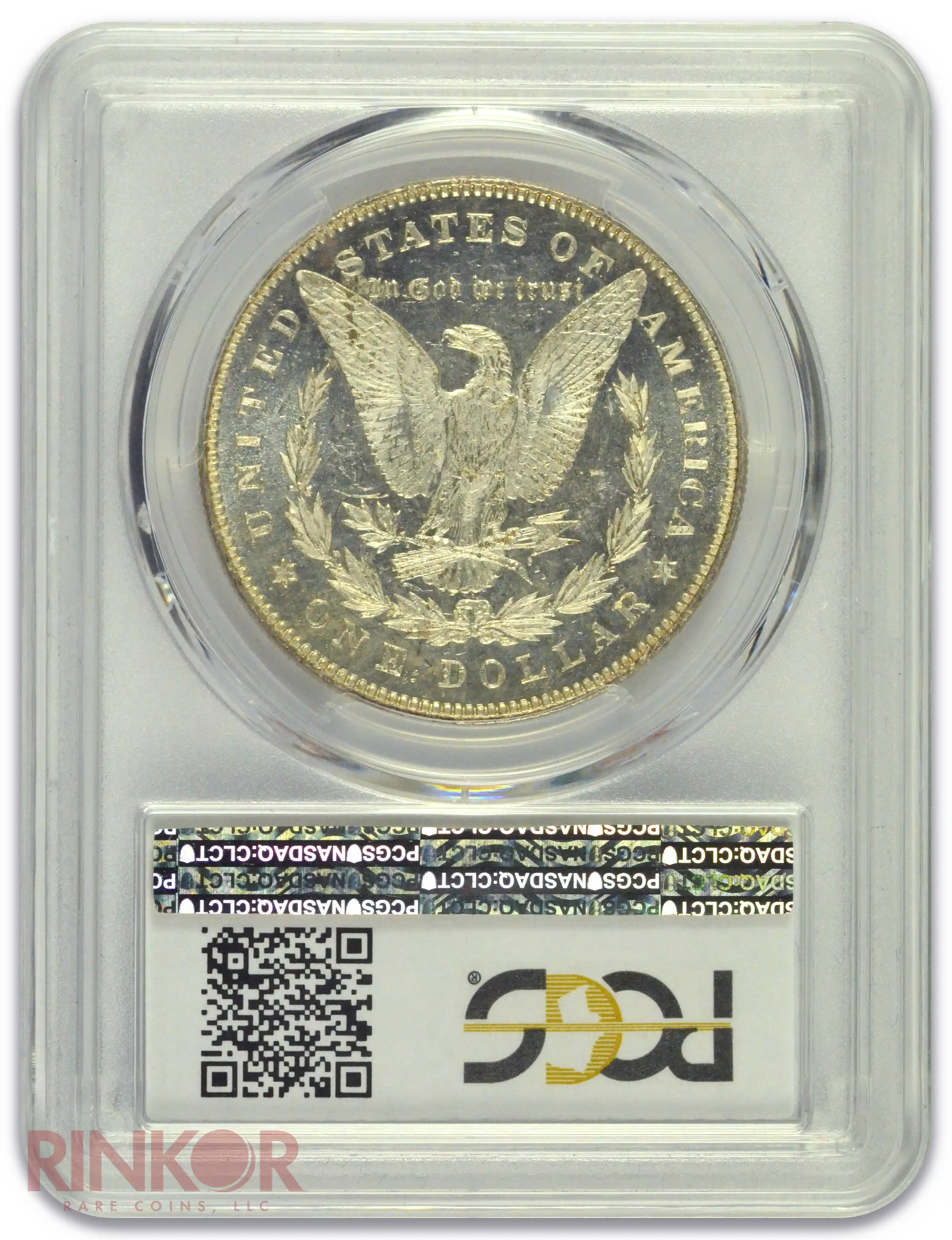 1878 7/8TF Weak $1 Morgan Dollar PCGS MS 64+ DMPL CAC
