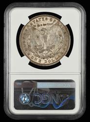 1896 O $1 NGC  AU50