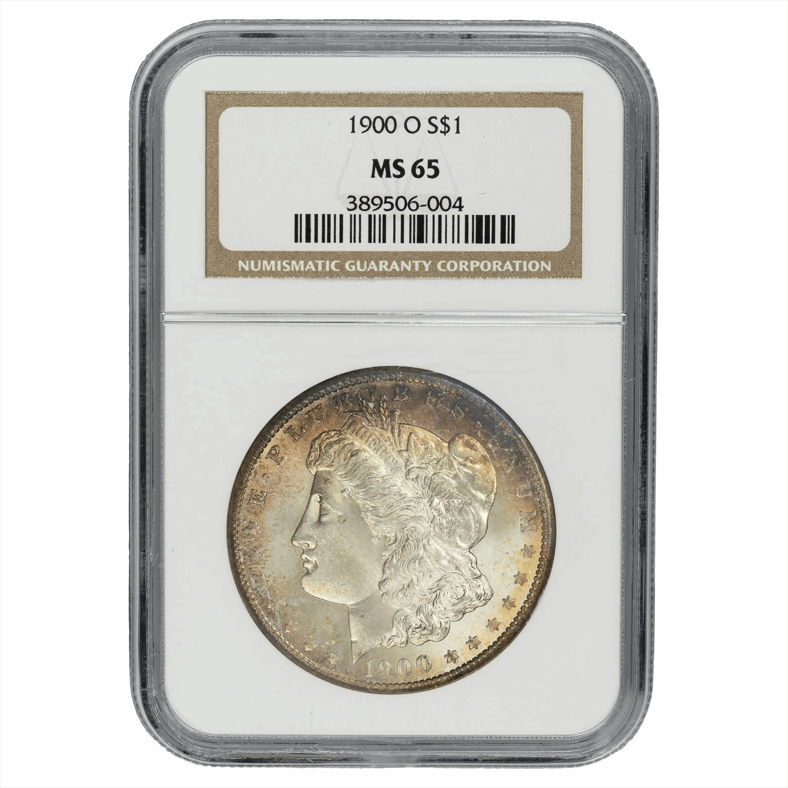 1900-O Morgan Silver Dollar $1 NGC MS 65