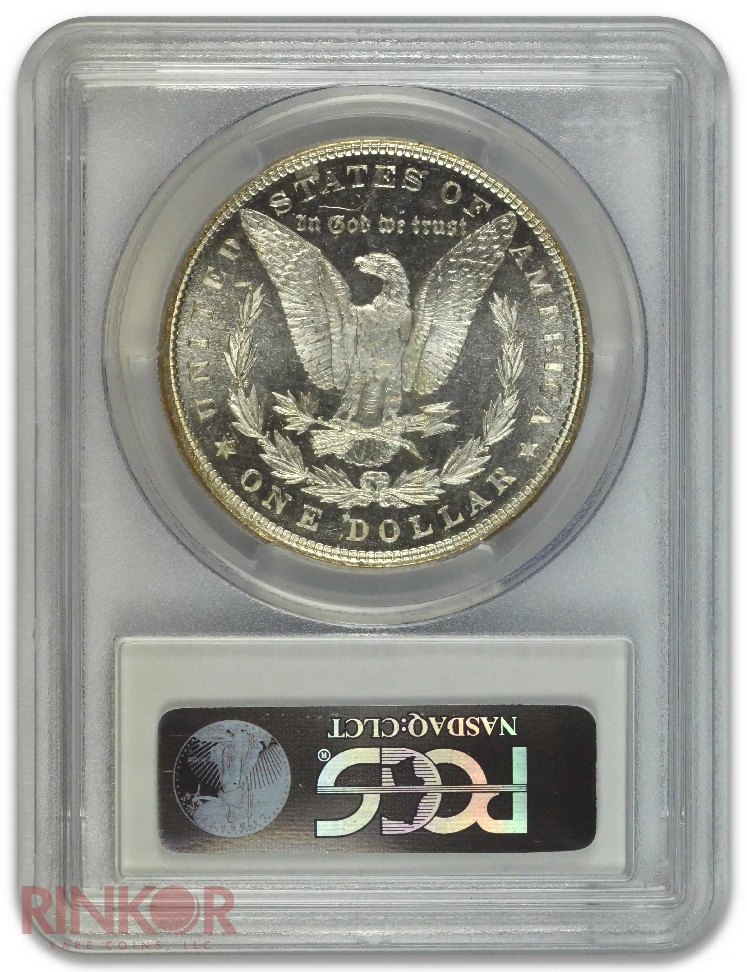 1878 7TF Reverse of 1879 $1 Morgan Dollar PCGS MS 64 DMPL