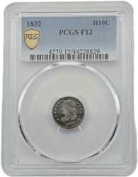 1832 Capped Bust PCGS F12