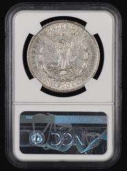 1891 O $1 NGC AU50 AU50