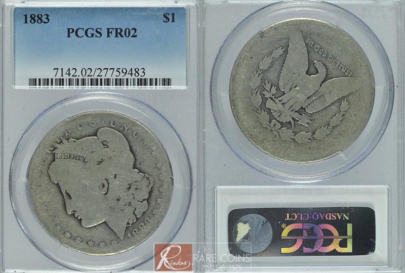 1883 $1 PCGS FR-2