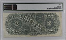 Fr. 242 1886 $2 Silver Certificate PMG F15 