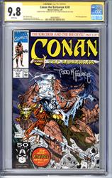 Conan the Barbarian #241 Marvel Comics 2/91 Signed by Roy Thomas & Todd McFarlane CGC 9.8
