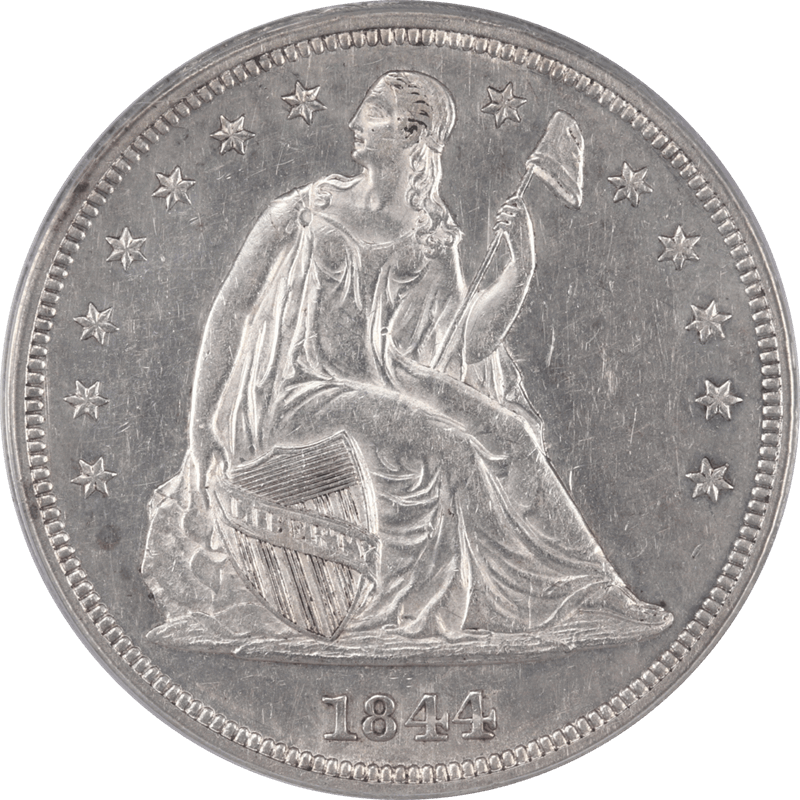 1870 U.S Seated Liberty Quarter Dollar Unique Large Silver Tone Coin Cufflinks! 