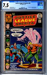 Justice League of America #94 CGC 7.5 7.5
