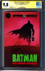 Batman: Last Knight on Earth #1 CGC 9.8 Signature Series Signed by Greg Capullo & Scott Snyder 