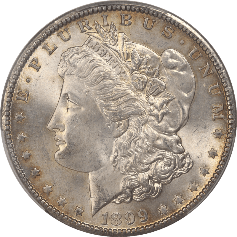 1899-O Morgan Silver Dollar $1 PCGS MS65 - Nice Original Coin