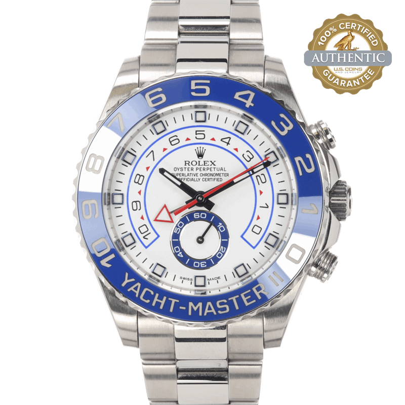 Buy MENS WATCHES-Rolex 44mm Yacht-Master II COMPLETE RN/116680